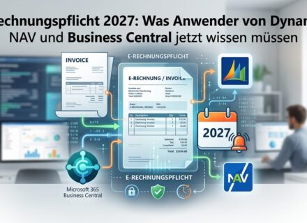 E-Rechnungspflicht 2027: Was Anwender von Dynamics NAV und Business Central jetzt wissen müssen